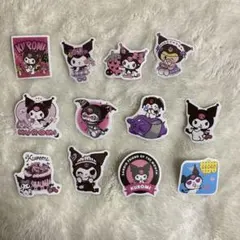 クロミ　サンリオ　ステッカー　シール　12枚セット