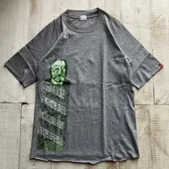 リーバイスエンジニアジーンズ Tシャツ M グレー03年 中国製 vintage