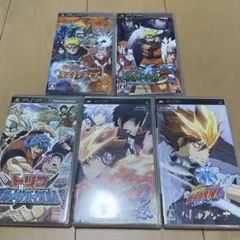 NARUTO-ナルト- 疾風伝 キズナドライブ他ジャンプ系5本セット