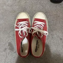 CEDAR CREST レッドスニーカー