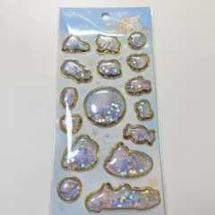 【正規品】すみっコぐらし キラッとぷくぷくエアーシール ブルー