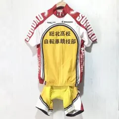 未使用　WAVE ONE製　弱虫ペダル　弱ペダ　サイクルジャージ　京都伏見高校 未使用 WAVE ONE製 弱虫ペダル 弱ペダ サイクルジャージ 京都伏見高校