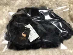 新品未使用 ラビット ファー マフラー 黒