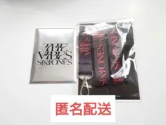 SixTONES　VIBES　初回限定盤A B　フォトカード　ネックストラップ