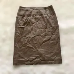 GIVENCHY 状態良好 ￼日本製 麻混　スカート￼のサムネイル