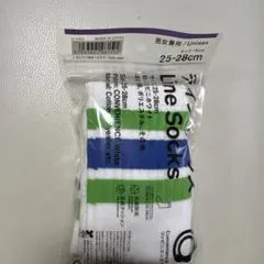 ファミマ　靴下　Line Socks コンビニホワイト 25-28cmのサムネイル