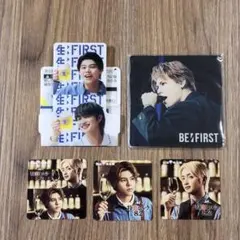 値下★BE:FIRST レオ CD特典コースター レオ&ジュノンおまけセット