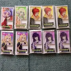 怪物彈珠 手機支架鑰匙圈 10個一組