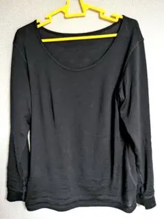 WORKMANメリノウール100長袖クルーネック中厚手