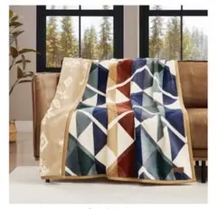 【Pendleton】ペンドルトン　ブランケット　大判　セラード　ひざ掛け　毛布