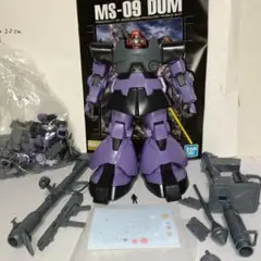 MG 1/100 ドム Ver2.0 ガンプラ 完成品 ガンダム 黒い三連星