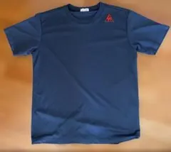 ルコック　ネイビー ロゴ入り Tシャツ 半袖　Ｌ