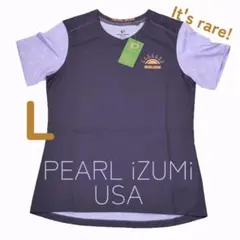日本未発売 パールイズミ L 光沢 速乾 レディース ジャージ ナイトシェイドのサムネイル