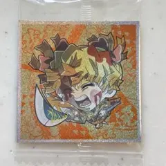 鬼滅の刃　デフォルメシールウエハース 9-09 ★★★スーパーレア 我妻善逸