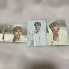 BTS RM ナムジュン　公式グッズカード 3枚セット