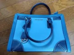 マイケルコース ハンドバック ブルー