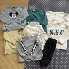 まとめ売り トレーナーセット ミッキー NYC デザイン