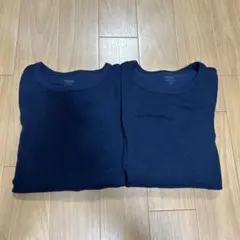 HEATTECH EXTRA WARM アンダーシャツ 150 ネイビー