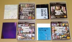 【各種地図付き】グランド・セフト・オート グラセフ PS3 4点セット