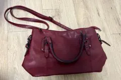 レッド　ショルダー/ハンドバッグ