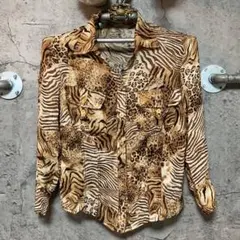動物柄 シャツ