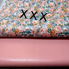 お買い得 レザー 本革 ピンク系 A3 x 1枚ハギレ牛革