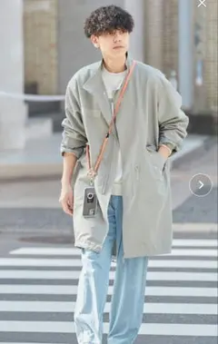 ジャーナルスタンダード　LIGHT COLOR ツイル モッズコート