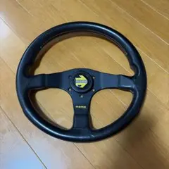 クラシックミニ純正ステアリングハンドル 3スポーク ホーンボタン付き