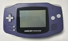 【動作品】ゲームボーイアドバンス 本体 バイオレット ニンテンドー GBA
