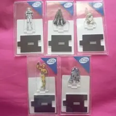 【匿名配送】スターウォーズ　アクリルスタンド　5種類セット　アクスタ　非売品