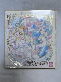 プリキュア 色紙ART キュアサマー&キュアラメール 箔押し - メルカリ
