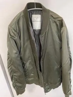 SHIPS オリーブグリーン MA-1 フライトジャケット