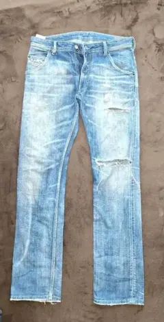 Diesel ディーゼル ダメージ加工 ストレートデニム 31