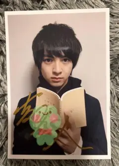 【値下げ】M!LK 吉田仁人 サイン 生写真 直筆 生誕祭