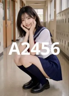 A2456【AI美女ポスターA4サイズ】高画質/高品質/