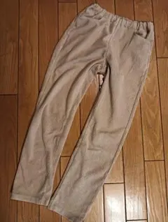 無印 コーデュロイレギンス 140 ベージュ