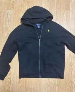 美品❗Polo by Ralph Lauren 黒 パーカー　S POLO RALPH LAUREN（ポロ・ラルフローレン） Polo Ralph Lauren Fleece