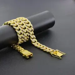 喜平 ネックレス マイアミキューバチェーン ゴールド 50cm