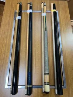ビリヤードキュー 4本セット