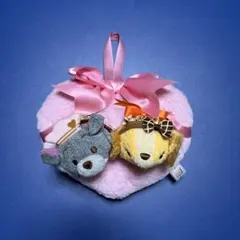 ディズニーツムツムバレンタインぬいぐるみ　わんわん物語 ディズニーツムツムバレンタインぬいぐるみ わんわん物語 - メルカリ