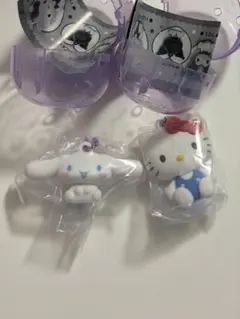 サンリオ ふわわフロッキー マスコット ハローキティ シナモン 2点セット