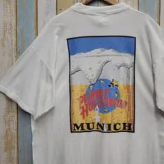 古着 87s シングルステッチ 発泡プリント ガンビー スーベニアTシャツ 