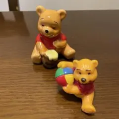 ディズニー　 くまのプーさん　 陶器製フィギュアのサムネイル