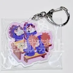 忍たま乱太郎 体験展 ミニキャラアクリルキーホルダー A 不破 鉢屋 尾浜 竹谷