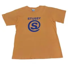 古着 00s old Stussy Tシャツ USA製　銀タグ　greeny
