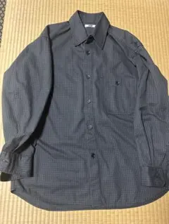 UNIQLO U ツイルワークオーバーサイズシャツ L
