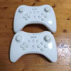 Wii U 컨트롤러 화이트 2개 세트
