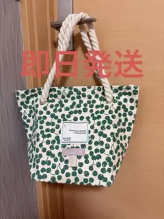 Her lip to Cherry Tote Bag misty blue - メルカリ