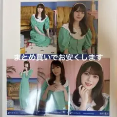 乃木坂46 生写真 岩本蓮加 14周年記念 アニバーサリー 5種コンプ