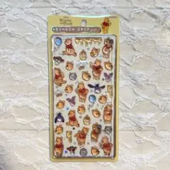 【正規品】ボンボンドロップシール　ディズニー　プーさん